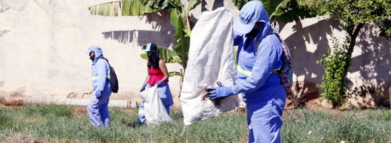 Mutirões de combate à dengue recolhem 38 toneladas de materiais inservíveis