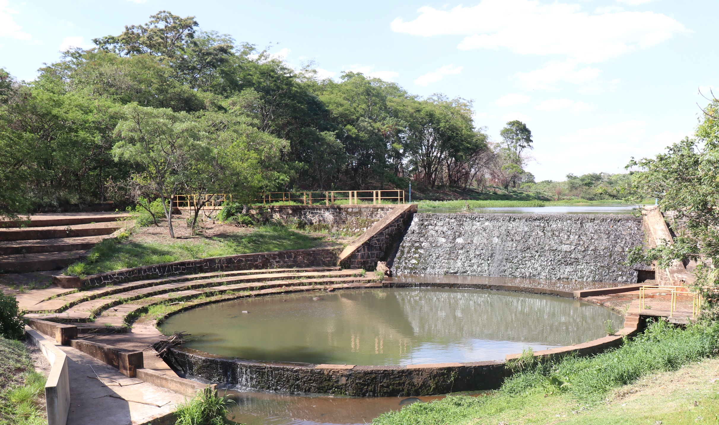 Daae dá início à construção da bacia de retenção na represa das Cruzes