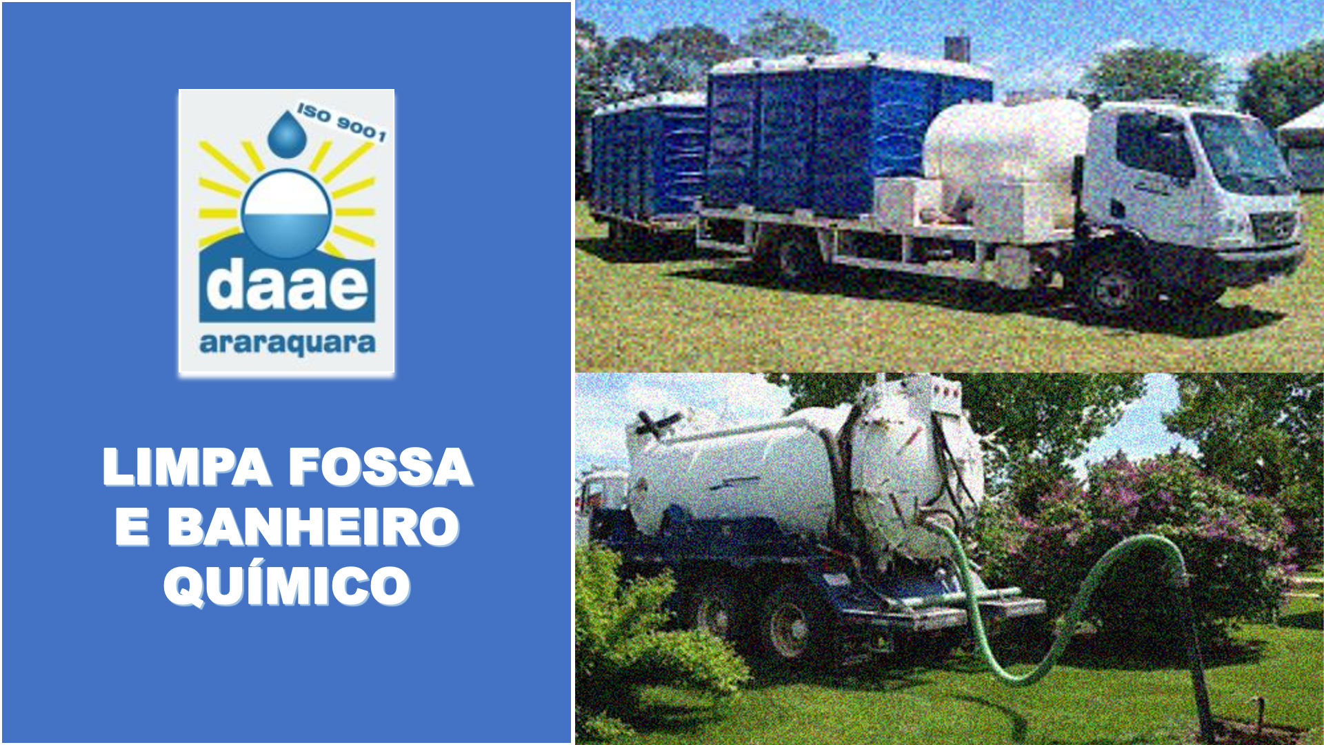 Limpa Fossa E Banheiro Químico Daae Araraquara