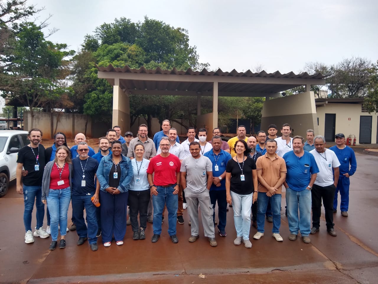 SERVIDORES DO DAAE PARTICIPAM DE TREINAMENTO PARA FORMAÇÃO DE BRIGADA DE INCÊNDIO