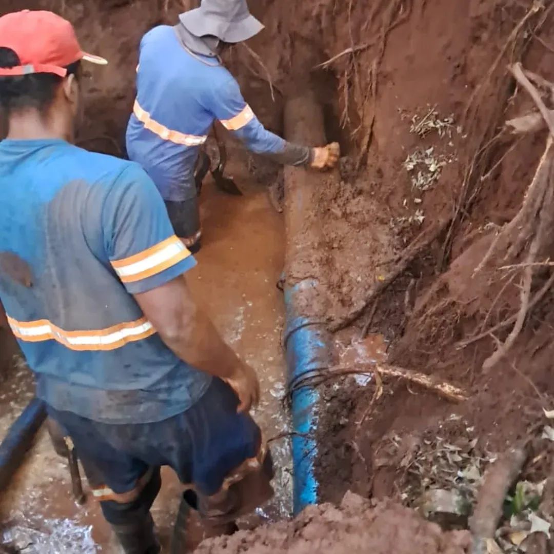 REPARO EMERGENCIAL NO JARDIM SANTA LÚCIA (31/05)