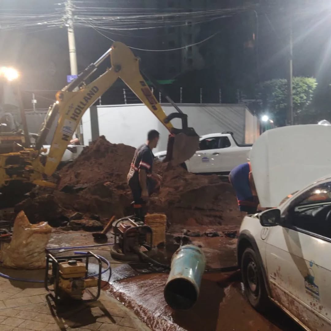 REPARO EMERGENCIAL NO PARQUE SÃO PAULO (07/06)