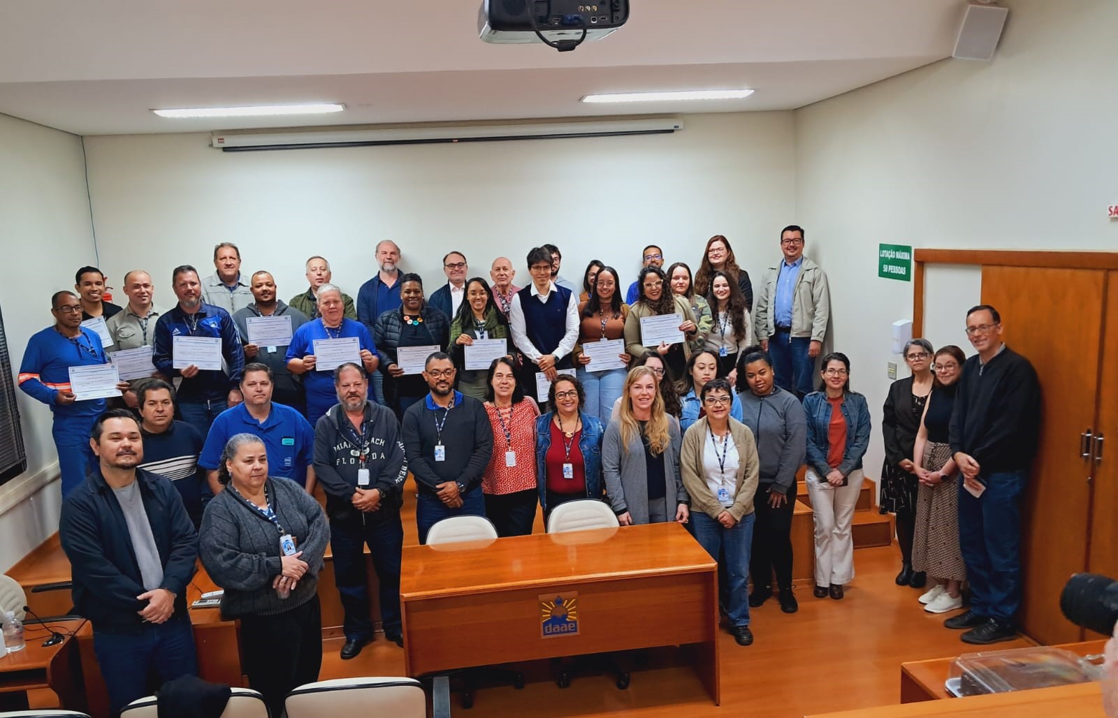 36ª CIPA TOMA POSSE E SUPERINTENDENTE RESSALTA COMPROMISSO COM SAÚDE DOS SERVIDORES