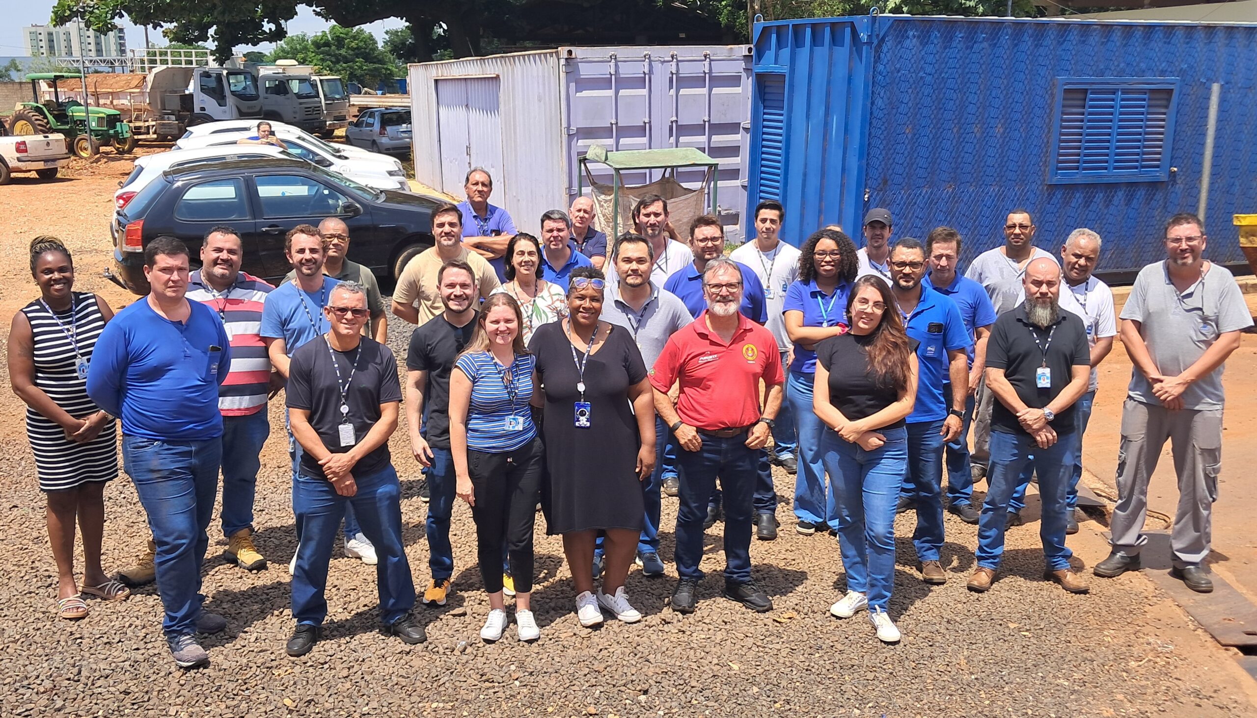 SERVIDORES DO DAAE RECEBEM TREINAMENTO PARA FORMAÇÃO DA BRIGADA DE INCÊNDIO