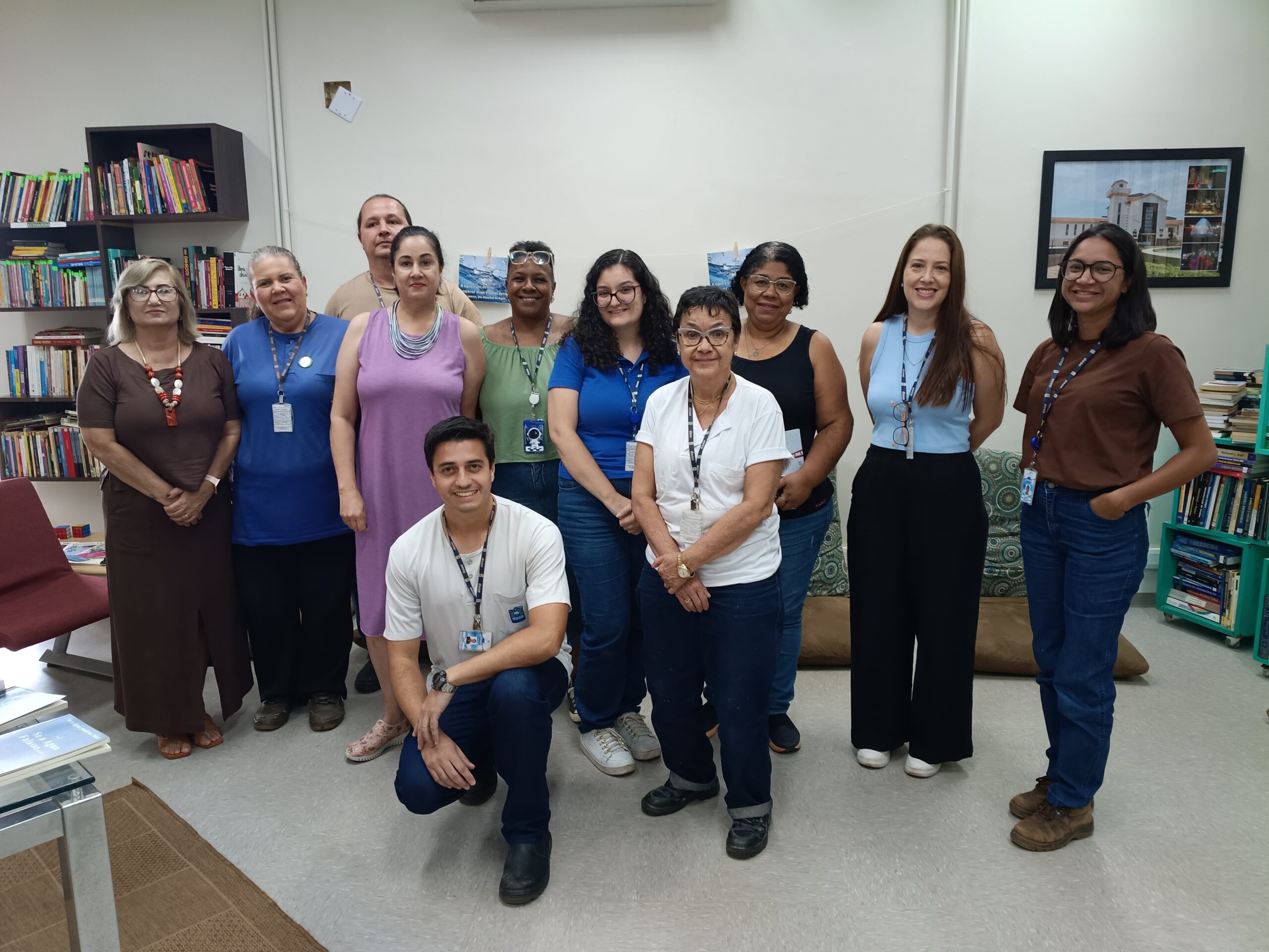 DIA MUNDIAL DA ÁGUA: SERVIDORES PARTICIPAM DE PALESTRA NA BIBLIOTECA DO DAAE