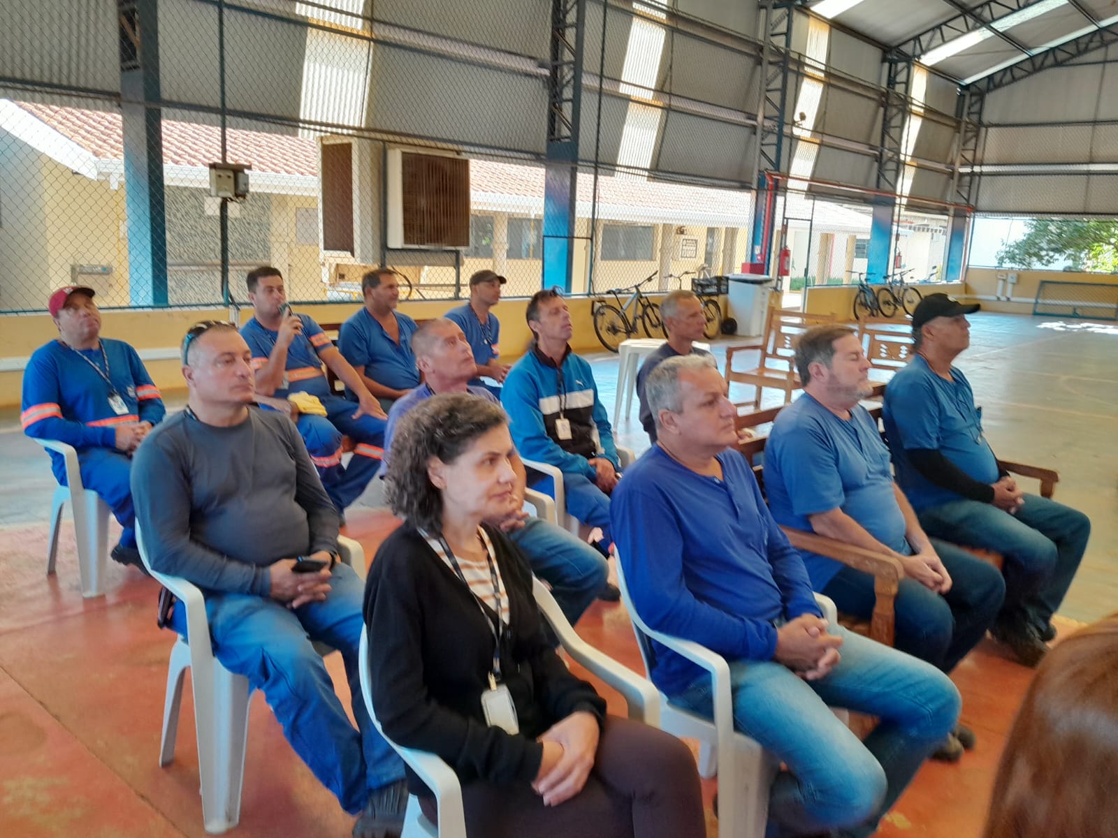 SERVIDORES DO DAAE PARTICIPAM DE MINIPALESTRA SOBRE BEM-ESTAR DO TRABALHADOR