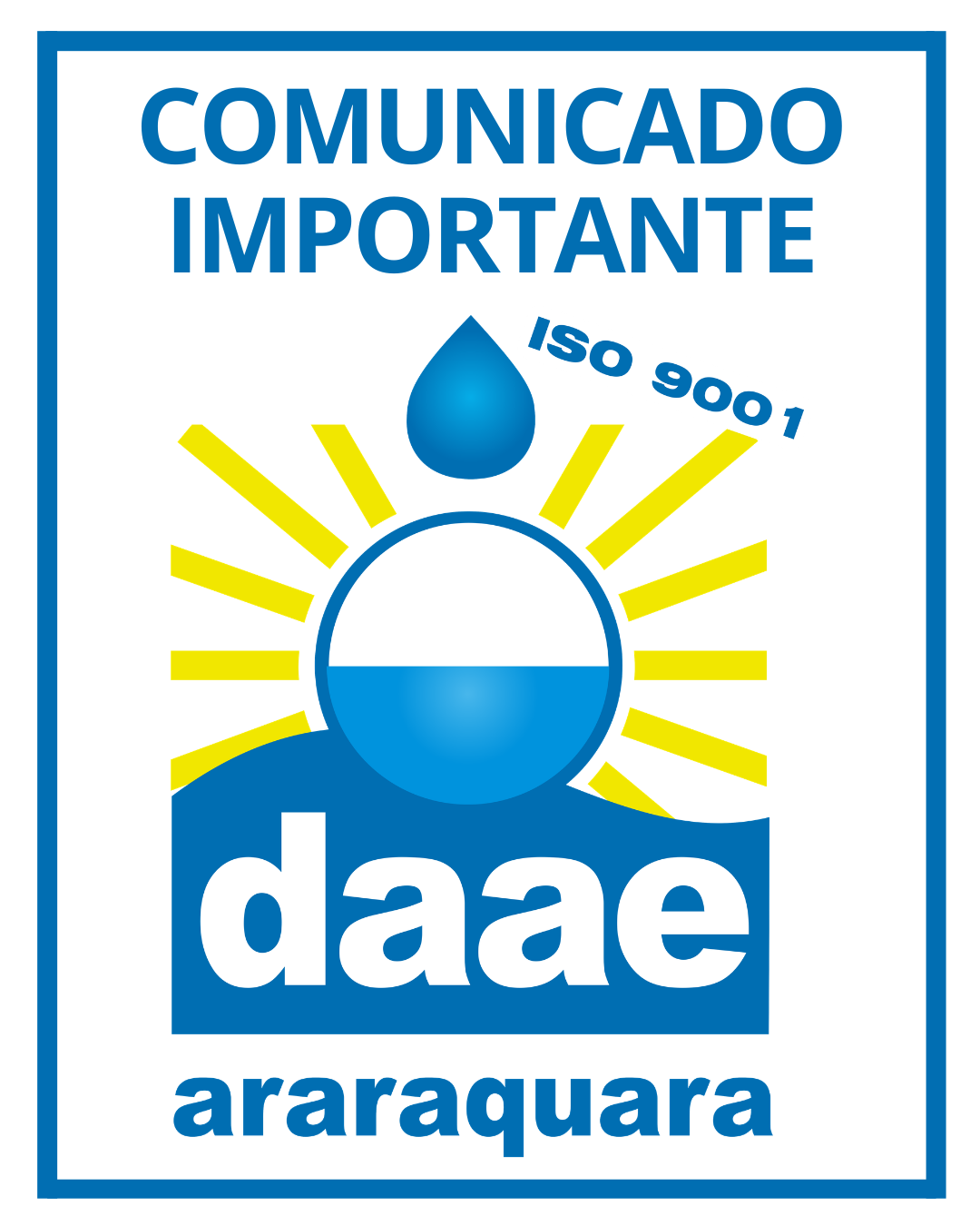 Leia mais sobre o artigo COMUNICADO IMPORTANTE