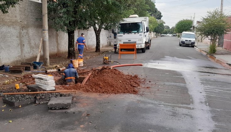 SERVIÇO EMERGENCIAL NO JARDIM SANTA MARIA (07/08)
