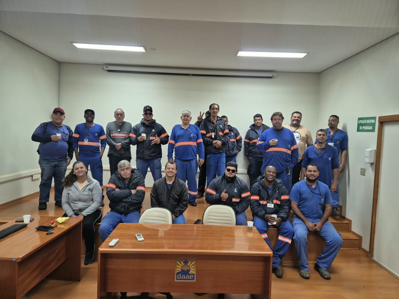 Leia mais sobre o artigo EQUIPES DE REDES E MANUTENÇÃO PARTICIPAM DE TREINAMENTO EM SEGURANÇA NO TRABALHO